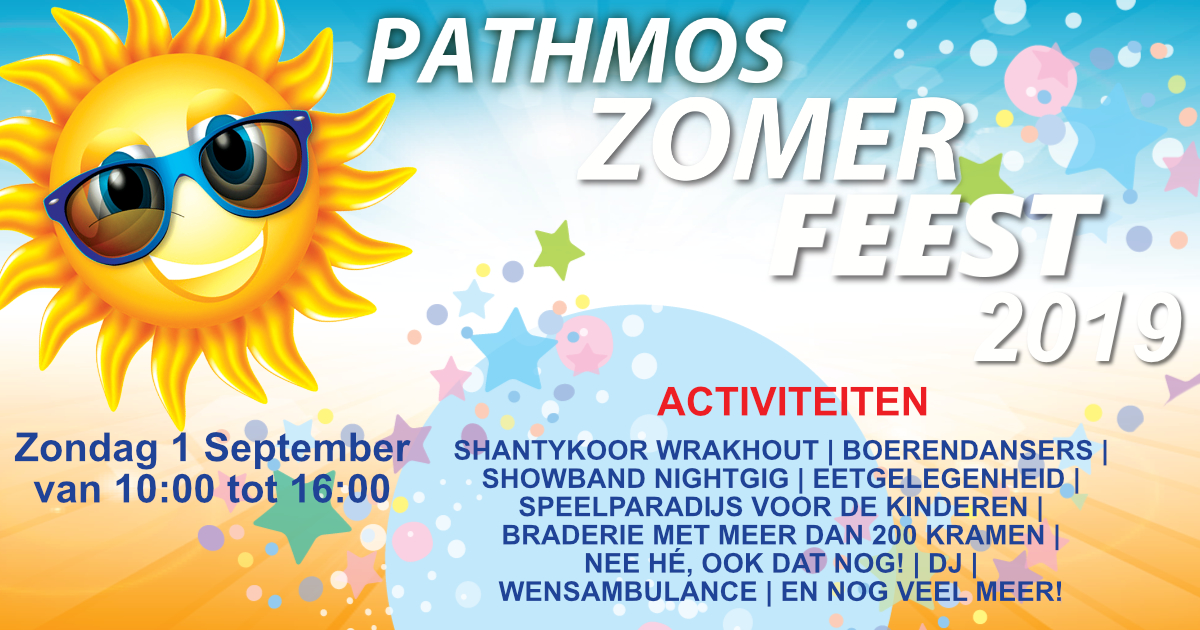 Pathmos Zomerfeest - 1 september 2019